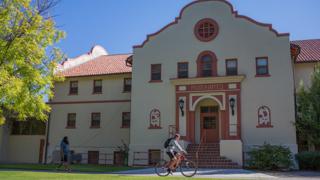 Exterior image of NMT Gymnasium